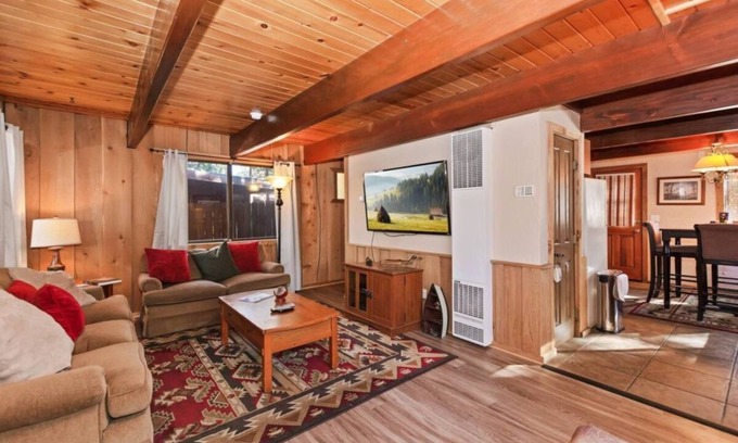 Big Bear RV Rental | 88 Acres Cottage in Big Bear w/HotTub & Fireplace