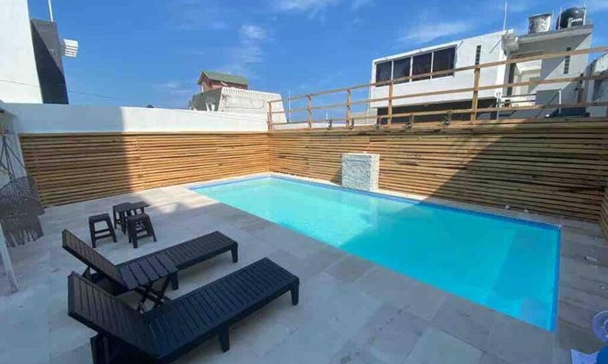 Boca del Rio Apartment | 8pers -6camas AC -Alberca-Playa 3min Playas Vicente fox