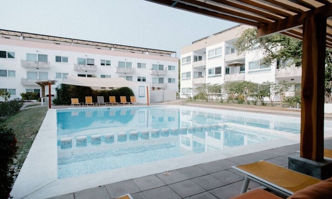 Crucecita Condo | 9 Bahias 2 Bedroom 2 Bath Beautiful Condo, Parking & Security