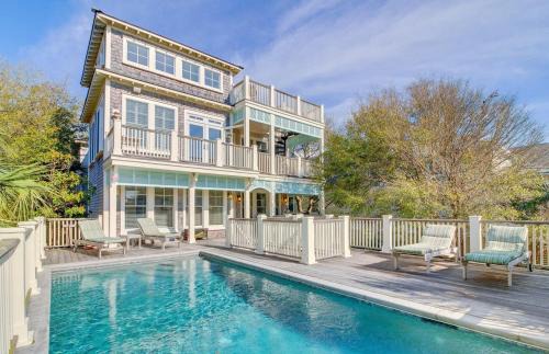 Isle of Palms House | 913 Carolina Boulevard by AvantStay Private Pool Ocean View Rooftop