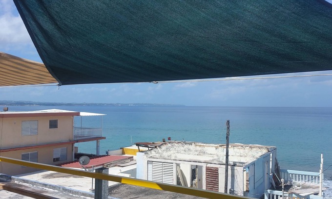 Aguadilla Pueblo Apartment | A-2 Casa de Playa apartment with Seaview