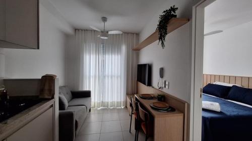 Panamby Apartment | A 511 - Apê 1 dormitório - Cama Queen - Tókio Marine Hall