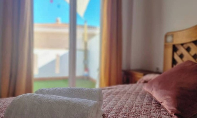 Salobrena Apartment | A 600m de la Playa, Terraza Soleada