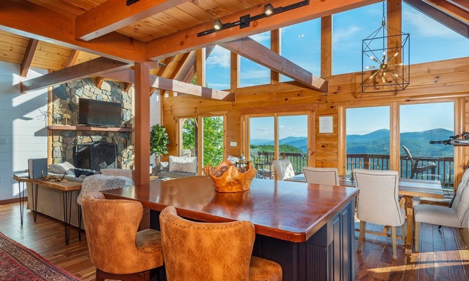 Old Fort Cabin | A Celestial Chalet | Pets, Hot Tub & Majestic Mountain Views!