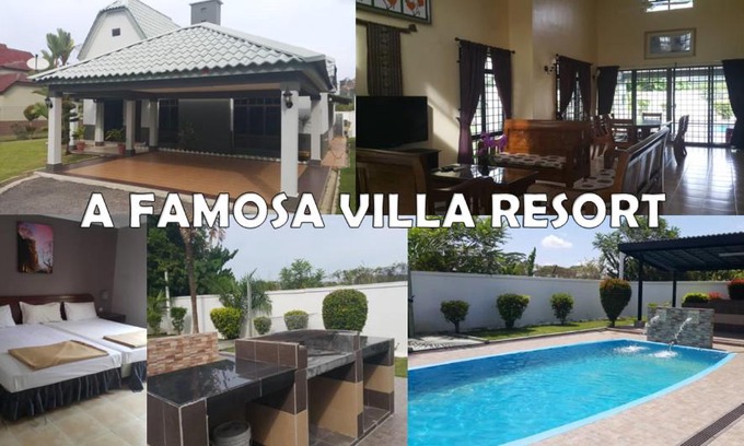 Alor Gajah Villa | A'famosa VILLA 913 BUNGALOW PRIVATE POOL BBQ MUSLIMS ONLY