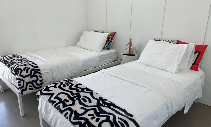 Racquet Club Estates House | A Fun Super Cute Bedroom for Two!