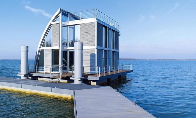 Geierswalde House | A holiday home in Geierswalde with a roof terrace