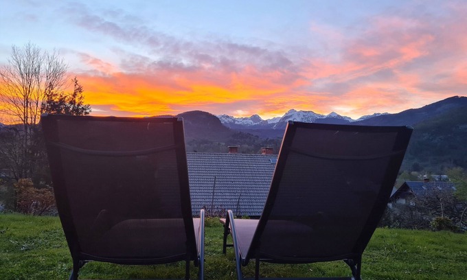 Bohinjska Bistrica House | A house with a great views on Triglav, pet friendly, max 12 guests, 6 bedrooms