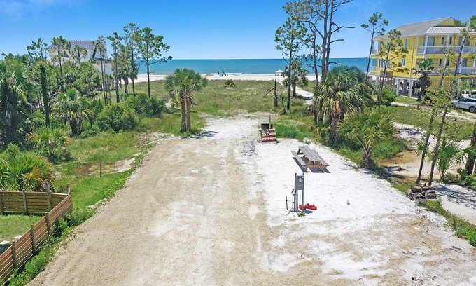 Port St. Joe RV Rental | A Little Extra Beachfront RV Lot ~ Lagniappe Shores RV Lot