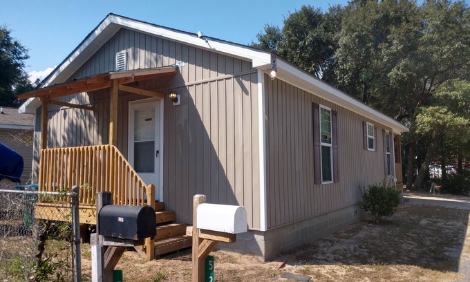 Gulfport House | A Quite Place is about a half mile from the beach.