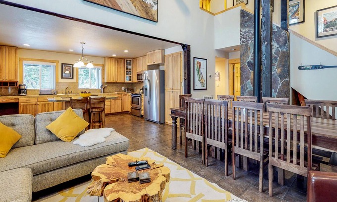 Serene Lakes House | A Real Charmer in the Woods with Deck & Balcony - Close to Lake Trails, & Slopes