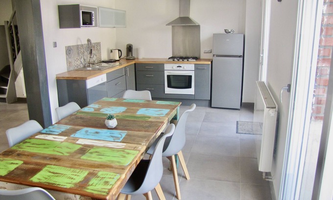 Leffrinckoucke House | A relaxing stay in Dunkerque near the sea3 rooms