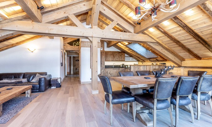 Saint-Martin-de-Belleville Condo | A Ski in Ski Out, Modern Apt in the Biggest Ski Area of the World