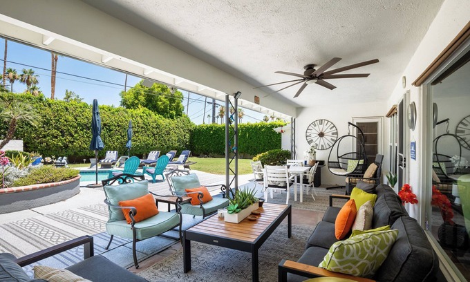 Tahquitz River Estates Cottage | A Sweet Escape to Palm Springs! Chic 2 BDR w/Pool 5 Min to Shopping, Dining