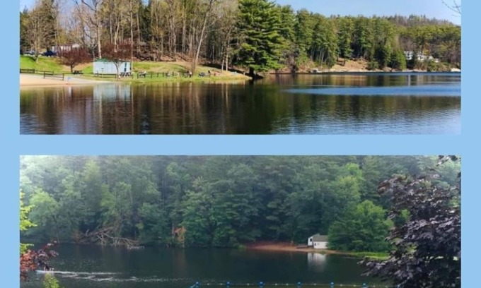 Lake Luzerne-Hadley House | A Tale of Two Beaches