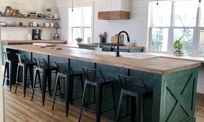 Grand Marais House | A view of Lake Superior set in the middle of a working farm