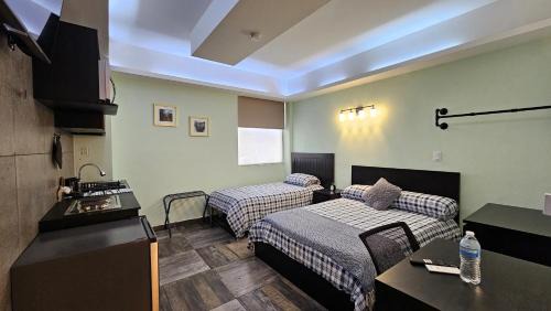Cuautitlan Izcalli Apartment | A27 SUITE BLACK PLUS para 1 a 3 personas ESPECIALISTAS EN CORTAS, MEDIANAS Y LARGAS ESTANCIAS IZCALLI perfecto para Familias, Turistas, Contratistas, Estudiantes, Empresas y Ejecutivos A sólo 5 min Izcalli 15 min Esmeralda 20 min Satélite 25 min AIFA