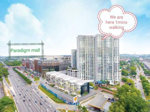 Taman Bukit Mewah Apartment | A2705 Platino ParadigmMall Netflix PoolView BySTAY