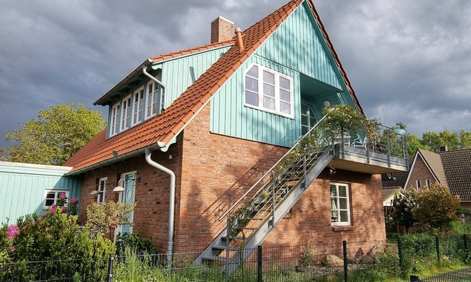 Borgerende Apartment | Accommodation Nixe, WLAN, fireplace, sauna