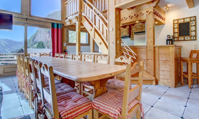 Les Prodains Apartment | Aconits - Duplex 15ppl close to Prodains cable car