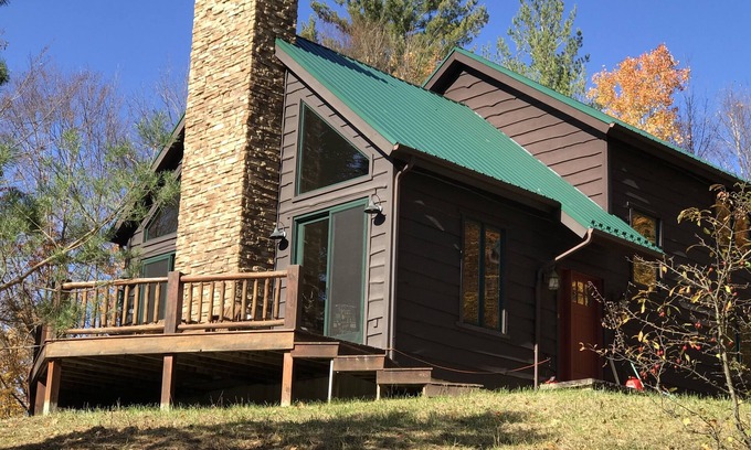 Malone House | Adirondack Ski Mountain View Home