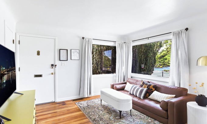 Humboldt Apartment | Adorable stylish two-bedroom, one-bathroom apartment walkable to so much!