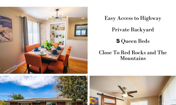 Alta Vista Area House | Affordable Home Near Denver, Boulder & Red Rocks