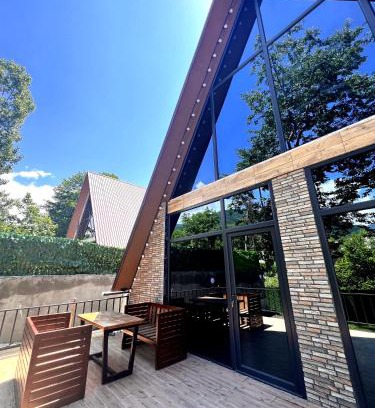 Gabala Villa | AFrame Villa Riverside GABALA
