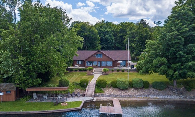 Branchport House | Afternoon Paradise: Stunning Lakeside Estate on Keuka's West Side