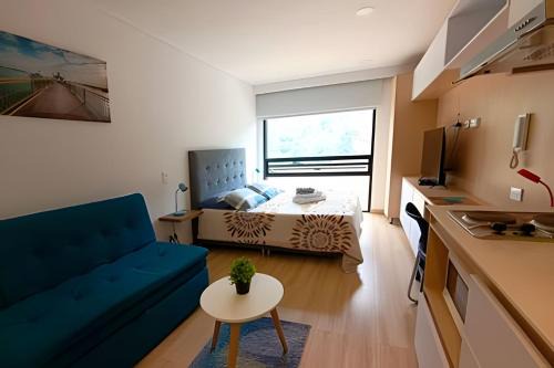 Usaquen Apartment | AH/Loft vista natural, Coworking, Terraza, Usaquén
