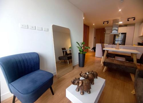 Usaquen Apartment | AH/Luxe penthouse con balcón,Wifi+Parking; Usaquén