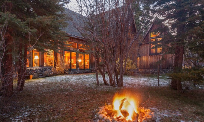 Tahoma House | Ahwahnee Hotel Inspired Design in Homewood