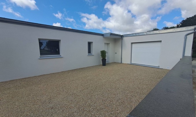 Plestin-les-Greves House | Air-conditioned house 100 m² 8 pers Plestin-les-Grèves