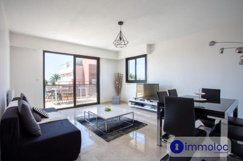 Cros-de-Cagnes Apartment | Air-conditioned apartment with park and swimming pool à Cagnes