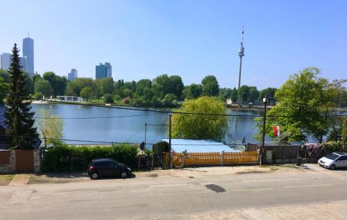 Donaustadt Apartment | AJO Apartments - Alte Donau Lake or Garden View Balcony Studio - Self-Check-in