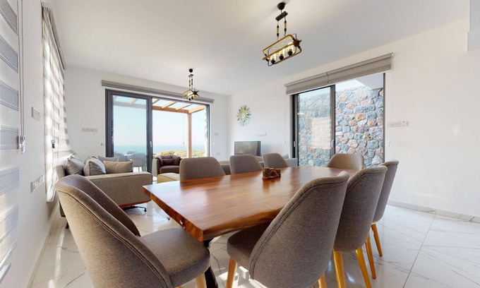 Frenaros Villa | Alagadi Turtle Beach Villa. Located in Northern Cyprus. Modern Villa