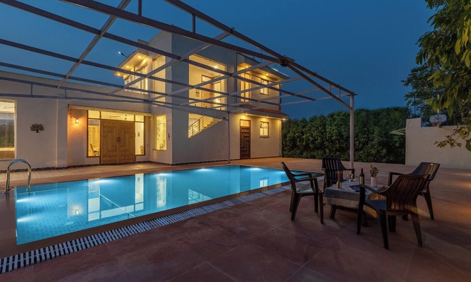 Gurugram Villa | Alaya Stays Raga 2BHK Farmstay