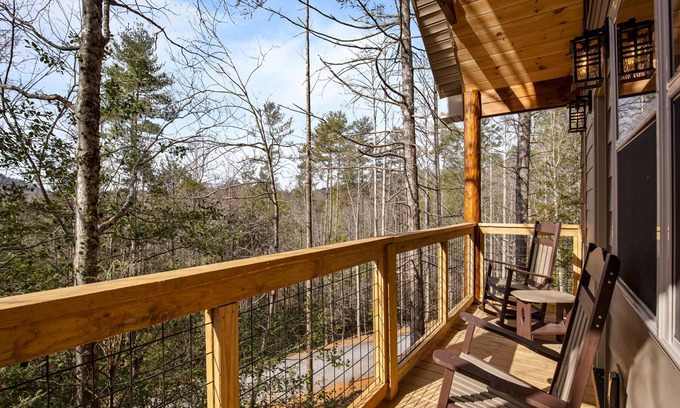 Rocky Grove Cabin | Albright Grove | Modern Tiny Home with Peaceful Wooded Views