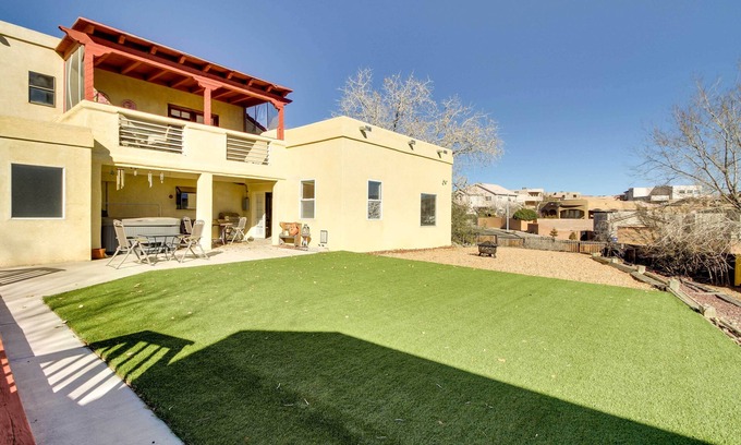Paradise Hills Civic House | Albuquerque Home w/Spacious Yard & Fire Pit!