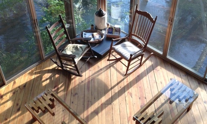 Canadys House | All Glass River House Overlooking Edisto River