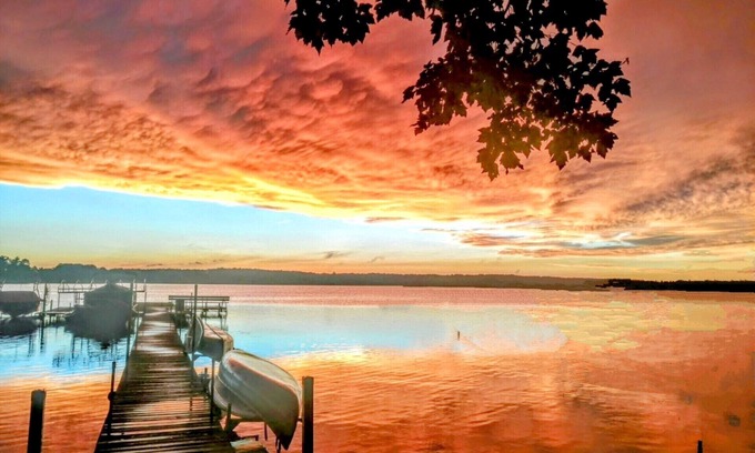 Balsam Lake Cabin | All New Luxury Cabin on Balsam Lake! 5,500SF! Sunsets! Arcades! 75 Min to MSP!