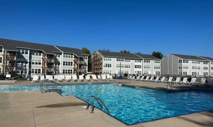 Port Clinton Condo | ALL NEW WATERFRONTS II Port Clinton! 1st floor, pool, hot tub, beach, & more.