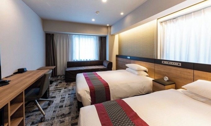 Chuo Hotel | All rooms are nonsmoking Deluxe Twin | Basic P/Chuo-ku Tokyo