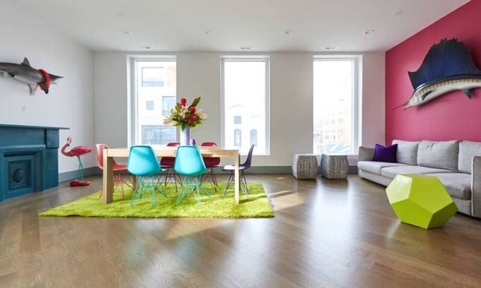Wicker Park House | Aloha 2.0 Tropical Oasis in the heart of Wicker Park that sleeps 23 + backyard patio