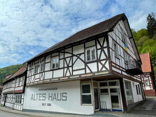 Walkenried House | "Altes Haus" am Kurpark in den Bergen