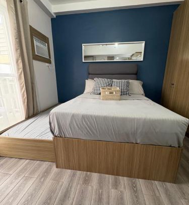 Mactan Export Processing Zone Apartment | Amani 311 Suites - Double bed with Single Pull Out Bed