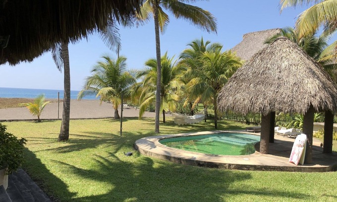 Monterrico House | Amazing Beach Front Home in Monterrico Guatemala MR033