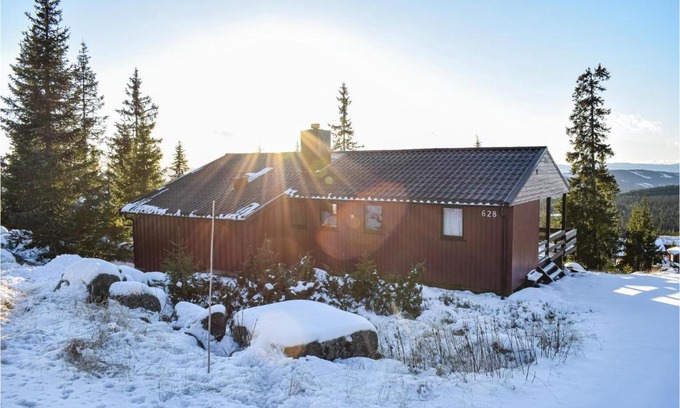 Sjusjoen House | Amazing Home In Sjusjøen With Sauna