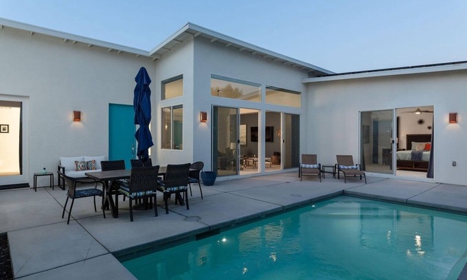 Desert Hot Springs House | Amazing Pool Home Near Palm Springs, Joshua Tree, & Coachella - with EV Charger!
