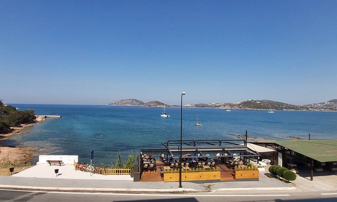 Palaia Fokaia Apartment | Amazing View from the balcony